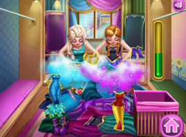 Anna e Elsa Limpam o Guarda-Roupas - screenshot 1