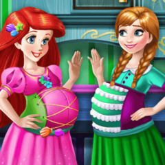 Princesas da Disney Grávidas - jogos online de menina