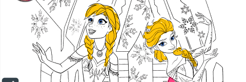 Desenho de Elsa de Frozen para colorir  Desenhos para colorir e imprimir  gratis