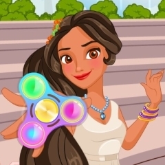 Jogo Concurso de Hand Spinner das Princesas