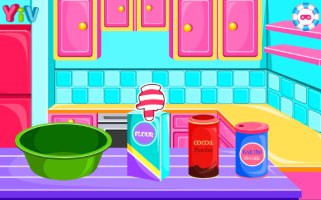 Jogos de Cozinhe e Decore um Bolo de Princesa no Meninas Jogos