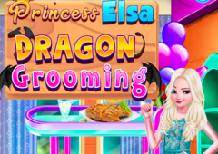 Cuide do dragão da Princesa Elsa