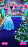 Decoração Natalina com Elsa - screenshot 1