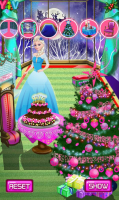 Decoração Natalina com Elsa - screenshot 2