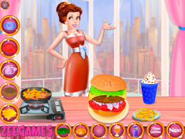 Decore o Hambúrguer Com a Dede - screenshot 2