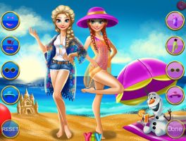 Elsa e Anna Férias de Verão - screenshot 1