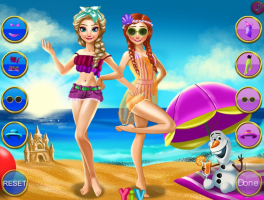 Elsa e Anna Férias de Verão - screenshot 2