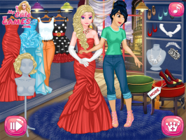 Elsa e Rapunzel: Vestidos de Luxo vs Roupas Casuais - screenshot 1