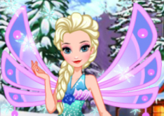 Elsa Se Veste de Fada Winx