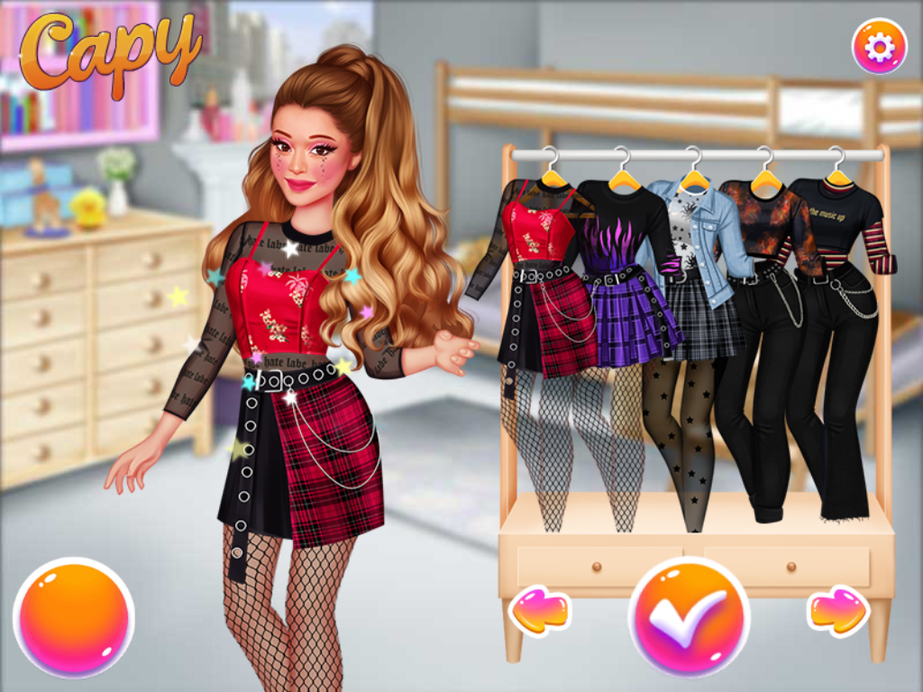 Celebrity E-Girl Fashion - Jogos de Vestir - 1001 Jogos