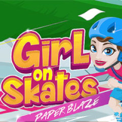 Jogo Girl on Skates: Paper Blaze