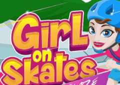 Girl on Skates: Paper Blaze