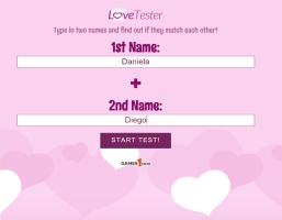 YOUR LOVE CALCULATOR - Jogue Grátis Online!