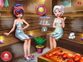 Na Sauna com a Ladybug e a Elsa - screenshot 3