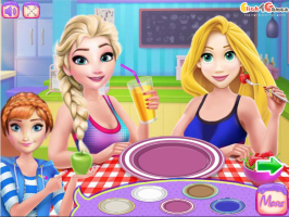 Princesas Disney Preparam Uma Salada - screenshot 1