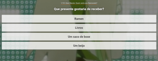 Quiz Naruto: Quem seria seu namorado? - screenshot 1