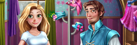 Rapunzel & Flynn Decoram o Quarto