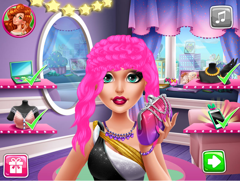 Jogo da barbie cabeleireira