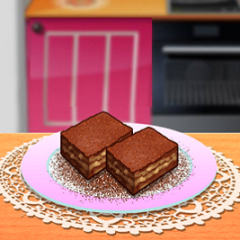 Jogo Sara Cozinha Brownie de Caramelo