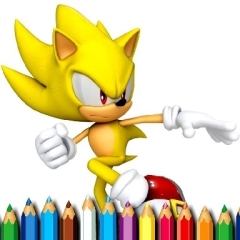 Jogo Sonic Coloring Book