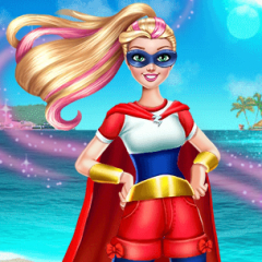 Jogo Vestir a Super Barbie