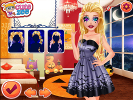 Vista a Barbie estilo Halloween - screenshot 3
